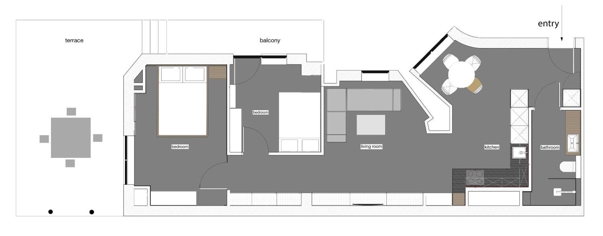 Art Room Boutique Apartment Krasków Exterior foto